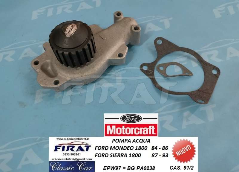 POMPA ACQUA FORD SIERRA - MONDEO 1800 (EPW97)